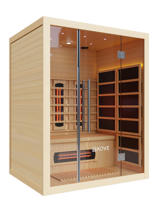 KOVE Full Spectrum Infrared Sauna – 3 Person