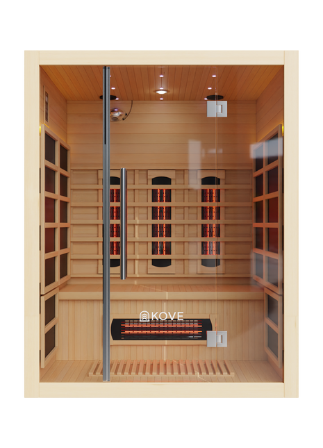 KOVE Full Spectrum Infrared Sauna – 3 Person