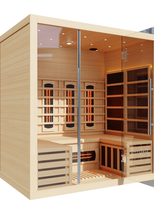KOVE Full Spectrum Infrared Sauna – 4 Person
