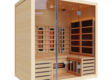 KOVE Full Spectrum Infrared Sauna – 4 Person
