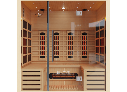 KOVE Full Spectrum Infrared Sauna – 4 Person