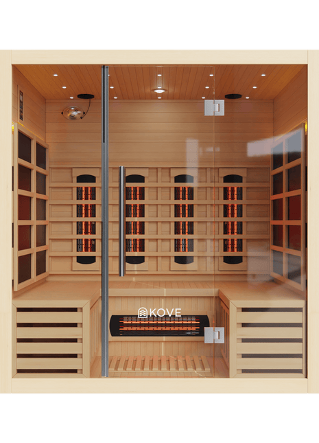 KOVE Full Spectrum Infrared Sauna – 4 Person