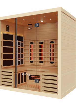 KOVE Full Spectrum Infrared Sauna – 4 Person