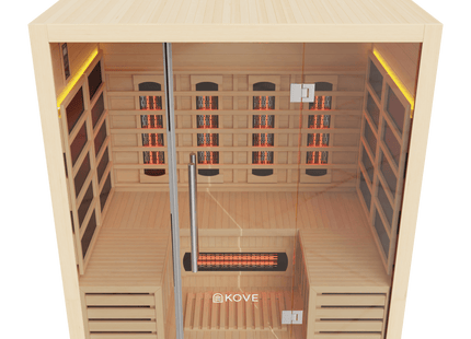 KOVE Full Spectrum Infrared Sauna – 4 Person