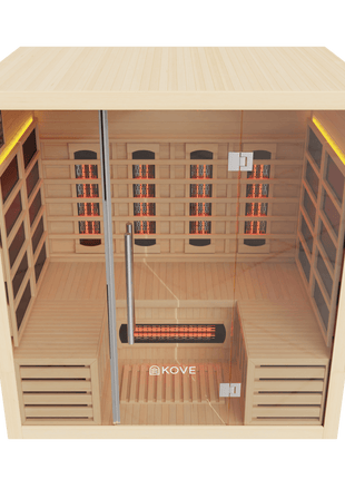KOVE Full Spectrum Infrared Sauna – 4 Person