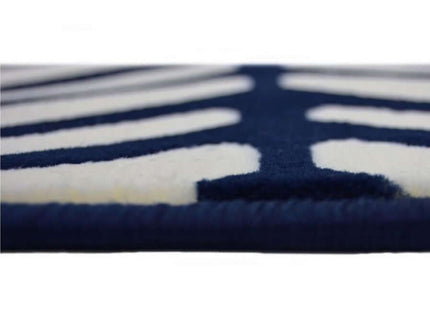 Maestro Herringbone Blue Rug