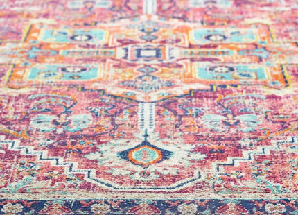 Granada Multicolour Vintage Rug | Ruby