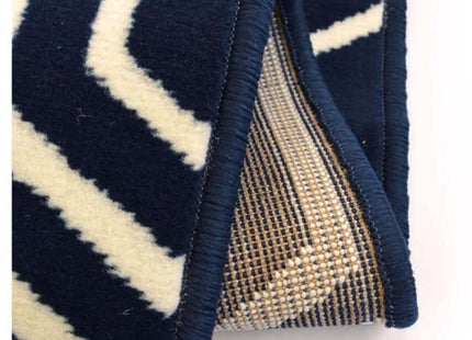 Maestro Honeycomb Navy Rug | 3035 X011