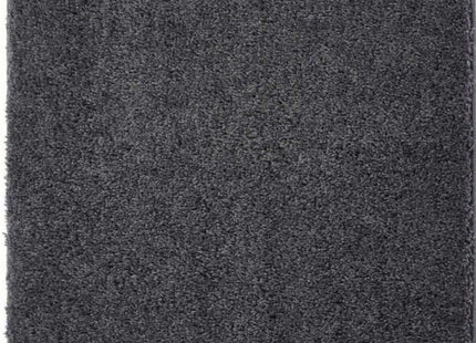 Washable Charcoal Shaggy Rug
