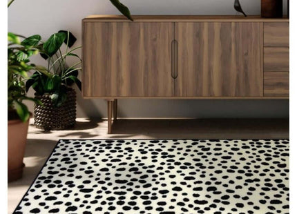 Maestro Dalmation Rug - Black & White