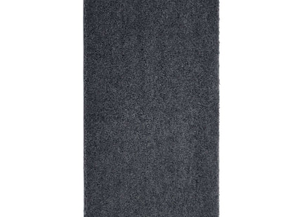 Washable Charcoal Shaggy Rug