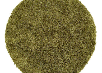 Chicago Olive Green Shaggy Rug