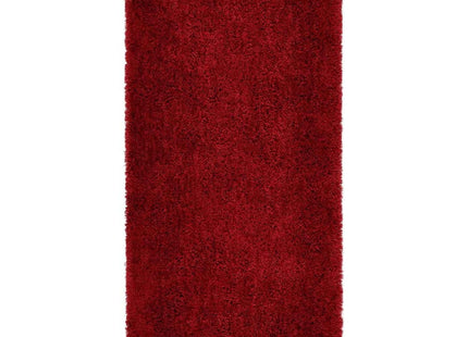 Chicago Red Shaggy Rug