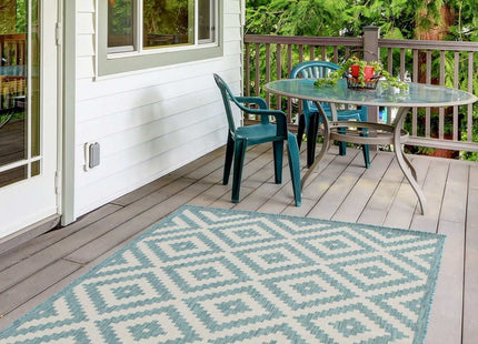 Ecology Outdoor Rug Aqua | 100AQ