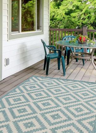 Ecology Outdoor Rug Aqua | 100AQ
