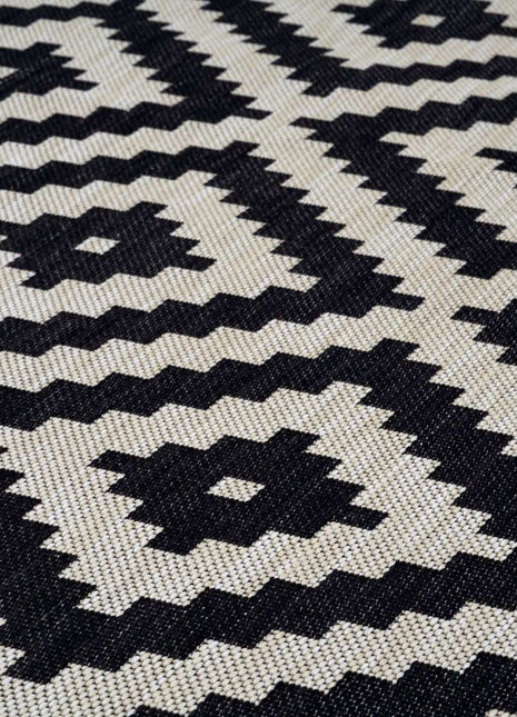 Ecology Outdoor Rug Black | 100bl