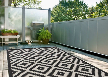 Ecology Outdoor Rug Black | 100bl