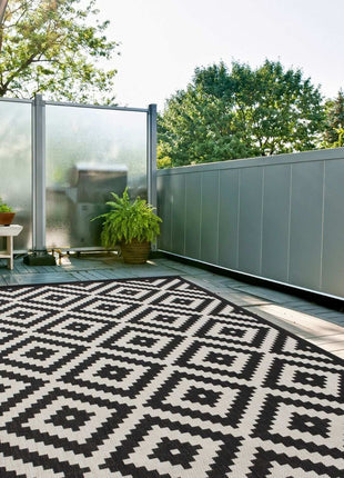 Ecology Outdoor Rug Black | 100bl