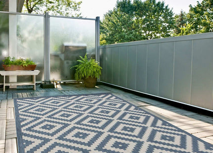 Ecology Outdoor Rug Blue | 100blu