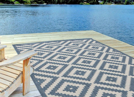 Ecology Outdoor Rug Blue | 100blu