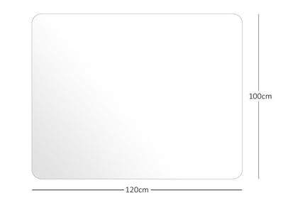Chair Mat for Hard Floors - 100x120cm