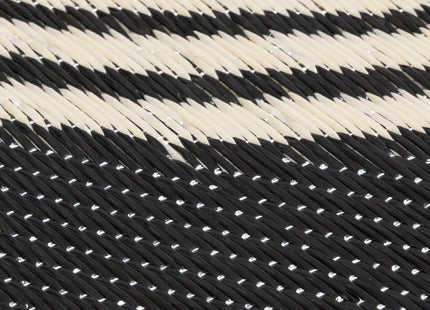 Urban Outdoor Rug Black & Beige | 1010
