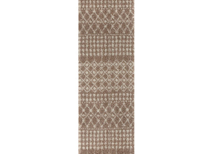 Moroccan Beige Shaggy Rug | 1020