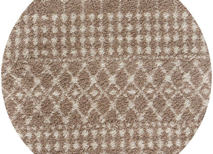 Moroccan Beige Shaggy Rug | 1020