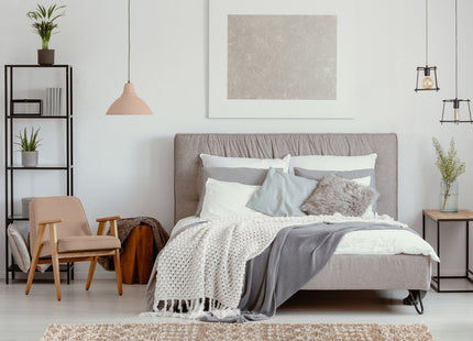 Moroccan Beige Shaggy Rug | 1020
