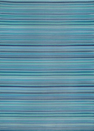 Rainbow Outdoor Rug Blue | 1020