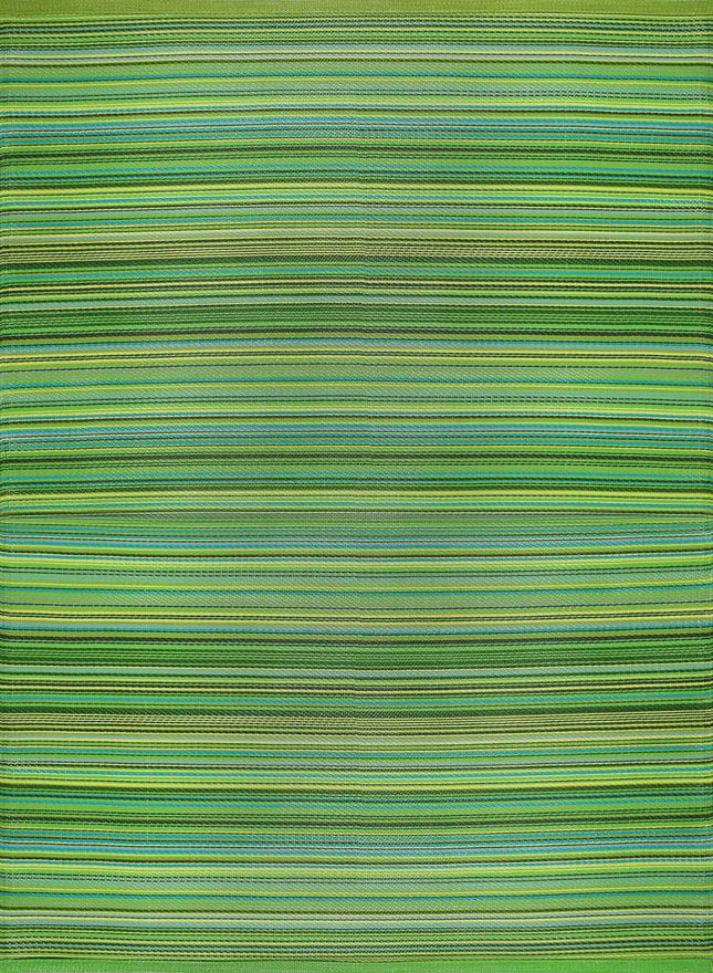 Rainbow Outdoor Rug Green | 1020