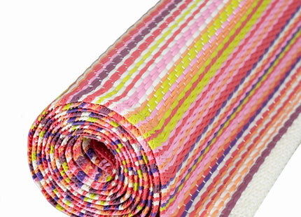 Rainbow Outdoor Rug Pink | 1020