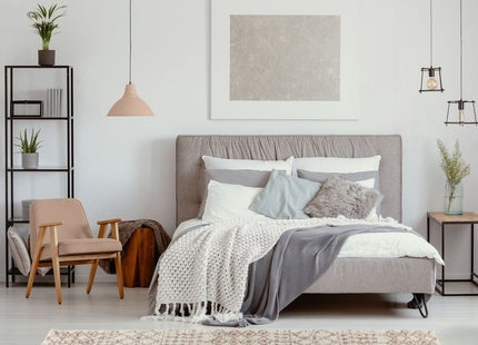 Moroccan Ivory Beige Shaggy Rug | 1030
