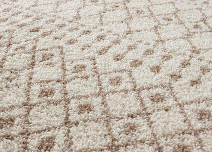 Moroccan Ivory Beige Shaggy Rug | 1030