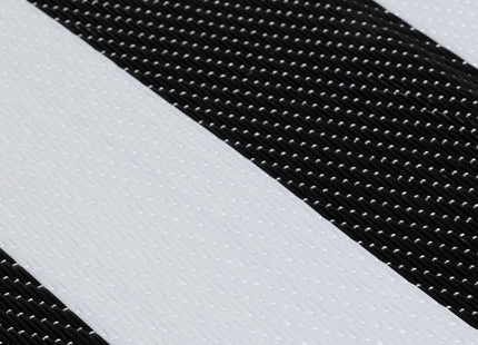 Rainbow Outdoor Rug Black & White | 1030