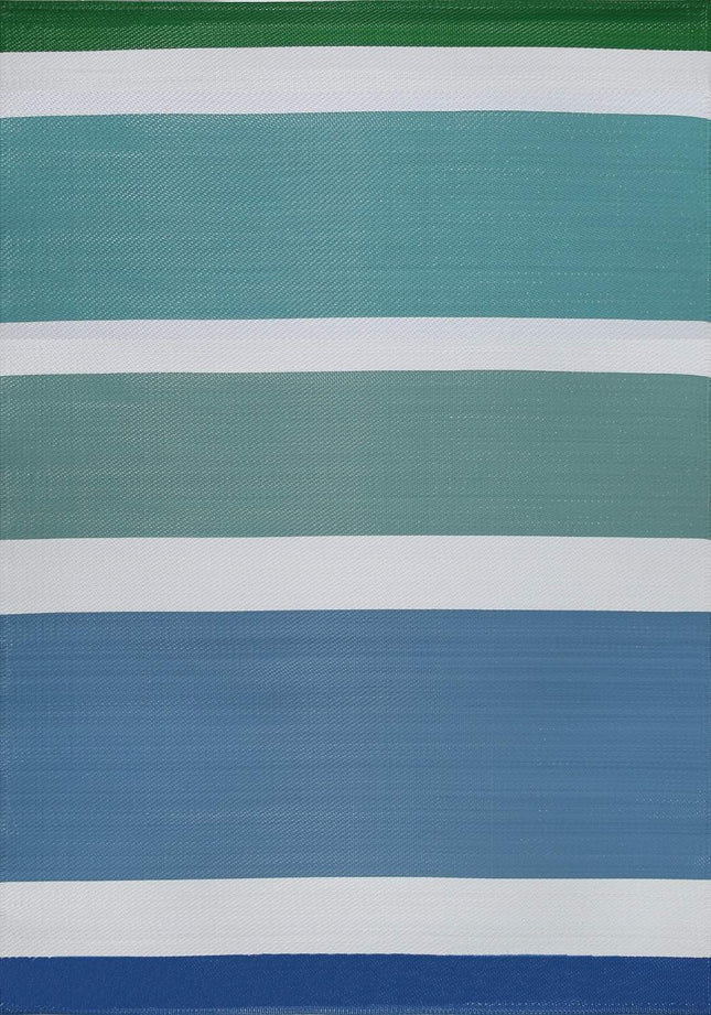 Rainbow Outdoor Rug Blue | 1030