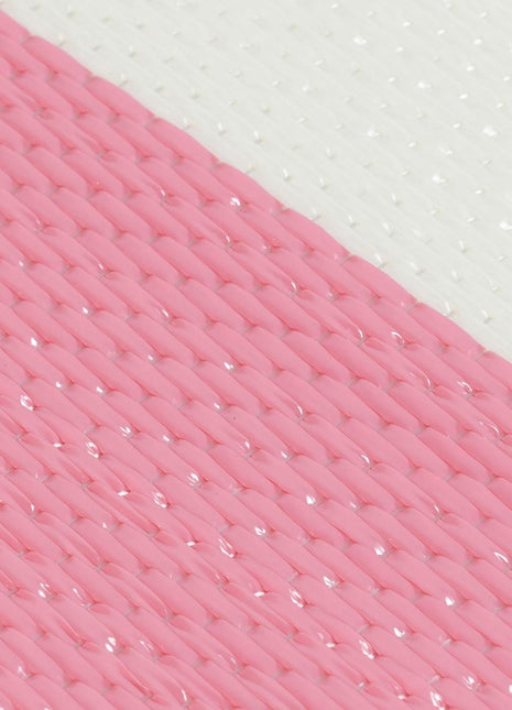 Rainbow Outdoor Rug Pink | 1030