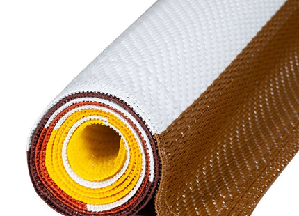Rainbow Outdoor Rug Yellow | 1030