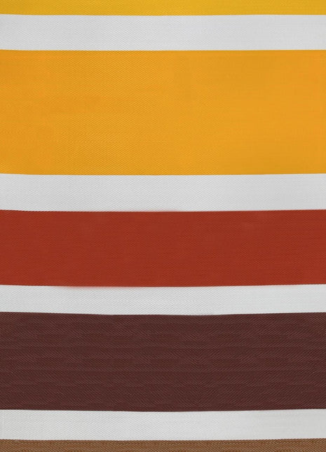 Rainbow Outdoor Rug Yellow | 1030