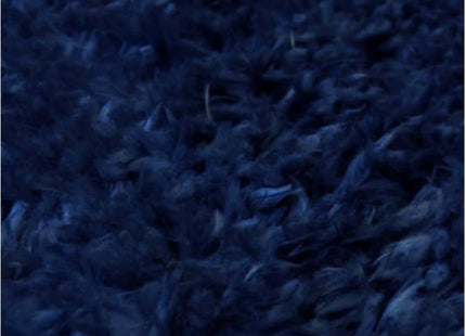 Lagom Navy Shaggy Rug