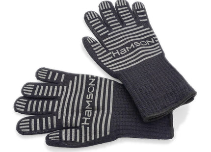 Atom Grills Hamson Premium BBQ Gloves – Heat Resistant Barbecue Cooking Gloves