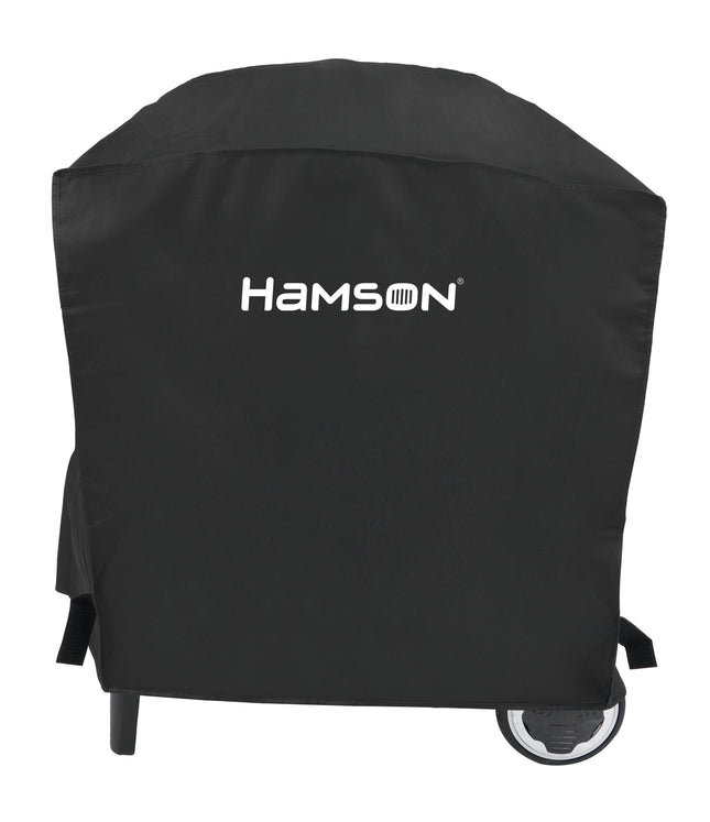 Atom Grills Premium BBQ Cover Medium – Weather Resistant Protective Cover – Black