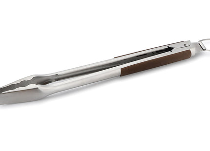 Atom Grills Stainless Steel BBQ Tongs for Grilling & Outdoor Cooking
