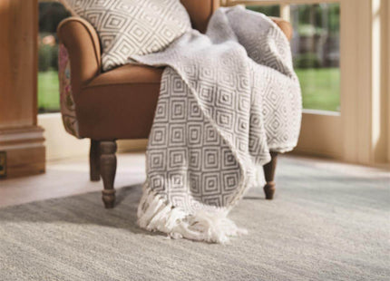 Country Sea Mist Solid Wool Rug