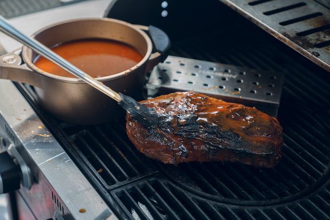 Atom Grills Silicone BBQ Basting Brush for Marinades & Sauces