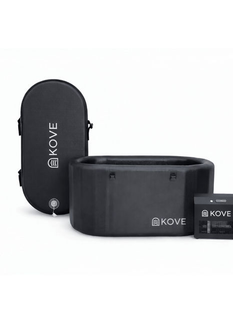 KOVE Pro Ice Bath – Premium Reclined Cold Plunge - Full Body Immersions - 450L (Chiller Compatible)