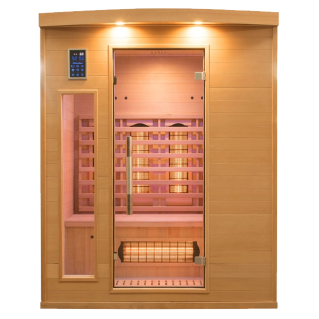 France Sauna Apollon 3 Infrared Sauna – 3 Person Full Spectrum Quartz