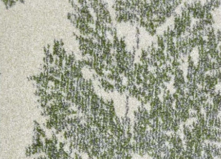 Villa Green Floral Rug
