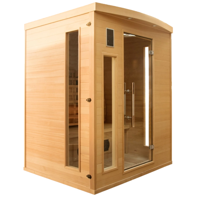 France Sauna Apollon 3 Infrared Sauna – 3 Person Full Spectrum Quartz