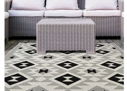 County Geo Chequer Indoor/Outdoor Rug | 11182A